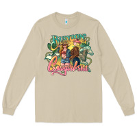 Mushroom Busy doing Cowgirl shit Long Sleeve Tee - HowdyJamesFarm