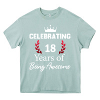 Arona 18 years of being awesome, 18 year old birthday gi Heavy Core Tee - tuanDangUi