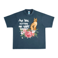 Midnight Navy Cat Maine coon gift kidding kitten meow pussycat Urban Heavy Tee - Bettercallsaul