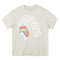 Cream ultimate warrior Heavy Core Tee - tuanDangUi