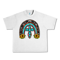 Lunar Rock cross rainbow Urban Heavy Tee - JahusDesignShop