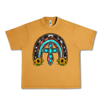 Peanut Butter cross rainbow Urban Heavy Tee - JahusDesignShop