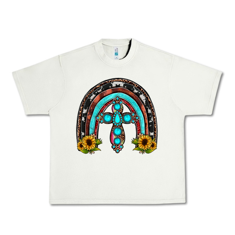 Cross Rainbow Urban Heavy Tee by JahusDesignShop | Teevron