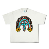 Pistachio cross rainbow Urban Heavy Tee - JahusDesignShop