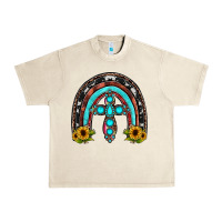 Sandshell cross rainbow Urban Heavy Tee - JahusDesignShop