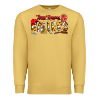 Antique Gold busy raising ballers Premium Sweatshirt - CowhideDigitalArt