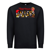 Black busy raising ballers Premium Sweatshirt - CowhideDigitalArt