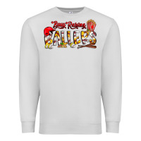 Dove Grey busy raising ballers Premium Sweatshirt - CowhideDigitalArt