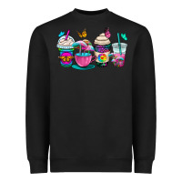 Tie Dye Coffee Cups Heavyweight Sweatshirt | Teevron