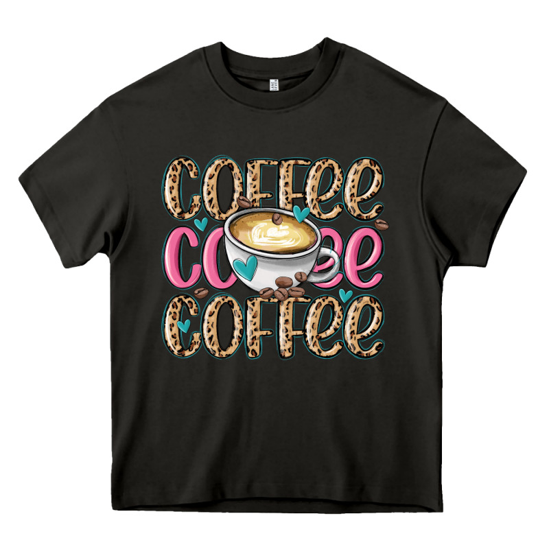 Coffee Coffee Coffee Heavy Core Tee by MaliasSmallBusiness | Teevron