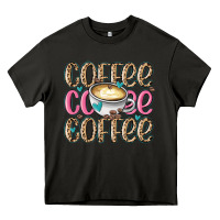 Asphalt coffee coffee coffee Heavy Core Tee - MaliasSmallBusiness