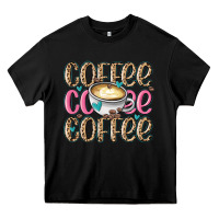 Black coffee coffee coffee Heavy Core Tee - MaliasSmallBusiness