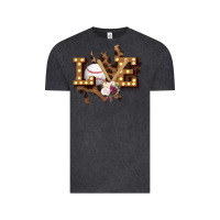 Vintage Black Love Softball Vintage Tee - Bettercallsaul