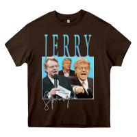 Chocolate Brown jerry springer Heavy Core Tee - tuanDangUi