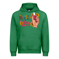 Emerald western sunflowers nail boss Urban Hoodie - Artiststas