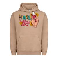 Pigment Burro western sunflowers nail boss Urban Hoodie - Artiststas