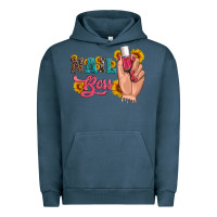 Western Sunflowers Nail Boss Urban Hoodie | Teevron