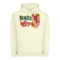 Pigment Pistachio western sunflowers nail boss Urban Hoodie - Artiststas
