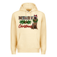 Pina Colada merry christmas german shepherd Premium Hoodie - RanaPortraitStore