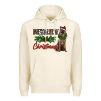 Tofu merry christmas german shepherd Premium Hoodie - RanaPortraitStore