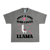 Tornado Llama Just A Girl Who Loves Llamas Urban Heavy Tee - Bettercallsaul