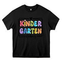 Black kinder garten vibes Heavy Core Tee - MaliasSmallBusiness
