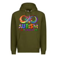 Army Green Autism accept understand love Premium Hoodie - FaDigitalArtStudio