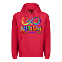 Cardinal Autism accept understand love Premium Hoodie - FaDigitalArtStudio
