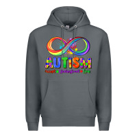 Rock Autism accept understand love Premium Hoodie - FaDigitalArtStudio