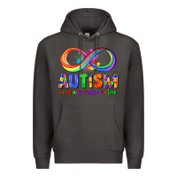 Smoke Autism accept understand love Premium Hoodie - FaDigitalArtStudio