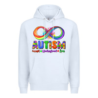 White Autism accept understand love Premium Hoodie - FaDigitalArtStudio