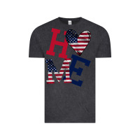 Vintage Black American Flag Home Vintage Tee - Bettercallsaul