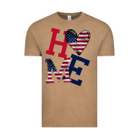 Vintage Coffee American Flag Home Vintage Tee - Bettercallsaul