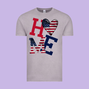 American Flag Home Vintage Tee Designed By Bettercallsaul