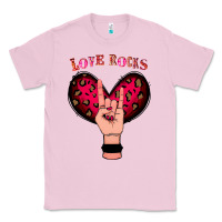 Bubblegum Pink Love Rocks Classic Tee - Bettercallsaul
