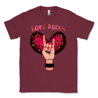 Burgundy Love Rocks Classic Tee - Bettercallsaul