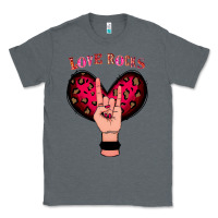 Charcoal Heather Love Rocks Classic Tee - Bettercallsaul