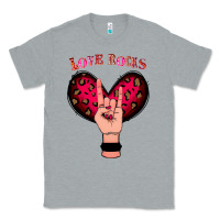 Heather Grey Love Rocks Classic Tee - Bettercallsaul