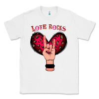 White Love Rocks Classic Tee - Bettercallsaul