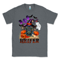 Charcoal Heather Boo heifer black angus Classic Tee - RanaPortraitStore