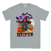 Heather Grey Boo heifer black angus Classic Tee - RanaPortraitStore