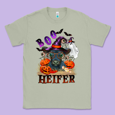 Boo Heifer Black Angus Classic Tee Designed By Ranaportraitstore