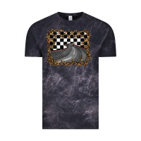 Cloud Black leopard racing  background Vintage Tee - RanaPortraitStore