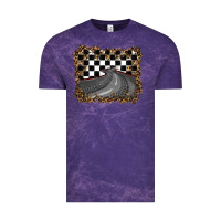 Cloud Purple leopard racing  background Vintage Tee - RanaPortraitStore