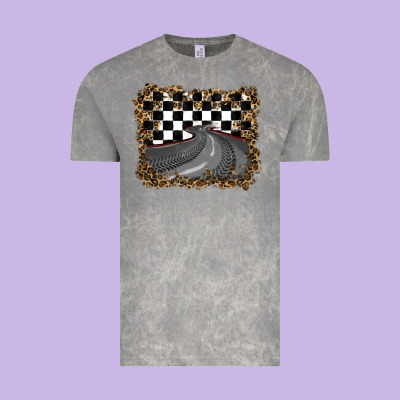 Leopard Racing  Background Vintage Tee Designed By Ranaportraitstore