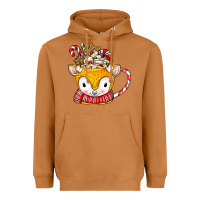 Meerkat coffee cups animal Heavyweight Hoodie - CowhideDigitalArt