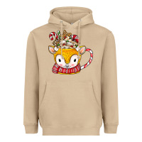 Mushroom coffee cups animal Heavyweight Hoodie - CowhideDigitalArt