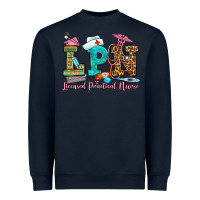 Navy licensed practical nurse Heavyweight Sweatshirt - OliviaCreatesArt