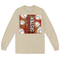 Mushroom baseball sister Long Sleeve Tee - TumblerDesignByShophia