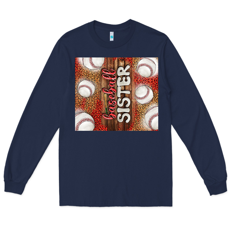 Baseball Sister Long Sleeve Tee by TumblerDesignByShophia | Teevron